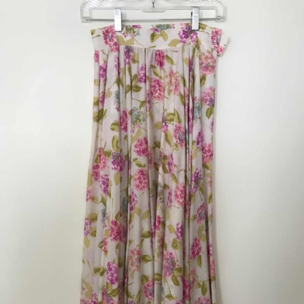 Vintage floral skirt